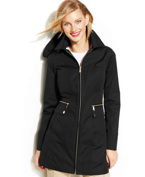 michael kors rain jacket men's|michael kors raincoat women.